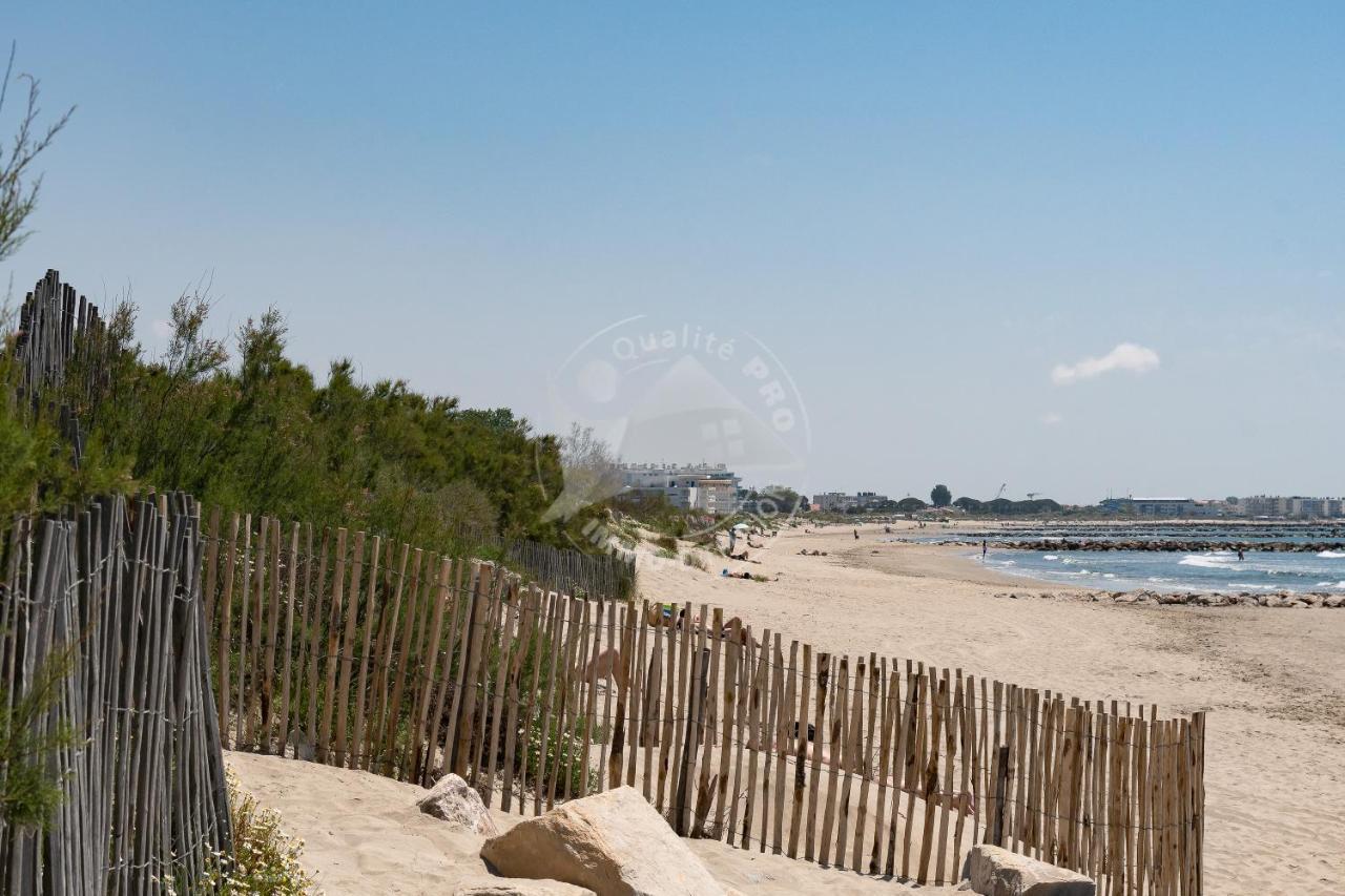 As22777- Studio Cabine Dans Une Residence De Standing Direct Sur Plage Sud Льо Гро-дю-Роа Екстериор снимка